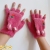 Special Offer Gift Children's Medium and Large Children's Rabbit Fur Soft Flip Five-Finger Warm Korean Style Homework Work Gloves