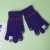 New Two-Color Korean Style Brushed Thickened Couple Riding Outdoor Sports Snowman Cute Student Touch Screen Gloves