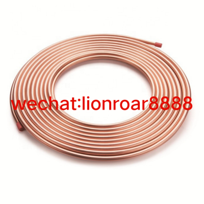 pancake coil Copper Tube TP2 for AC cooling