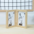 Double Open Lotus Leaf Standing Table Setting Double Photo Desk Family Bedroom Photo Frame