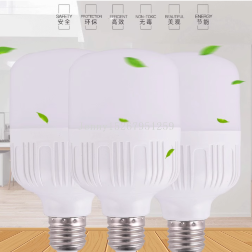 led bulb 5w energy-saving lamp 10w lighting household 30w super bright screw spiral mouth e27 globe high power 50w