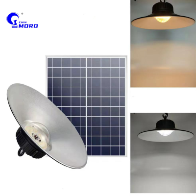 Moro New Solar Mining Lamp Golden Light plus White Light Two-Color Adjustable 500W Solar Warehouse Lamp