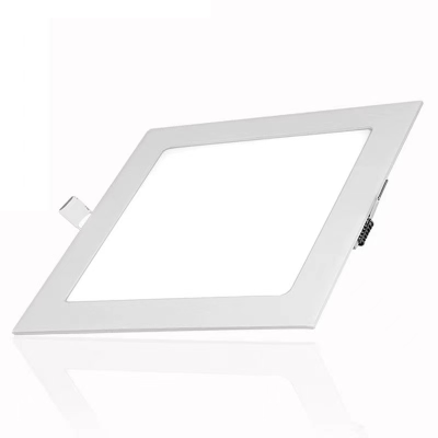 LED Flat Concealed Square Panel Light Office Kitchen Aluminum Gusset Bright Ceiling Lamp
