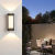 LED Outdoor Simplicity Creative Double-Headed Wall Lamp round Torch Wall Lamp Corridor Aisle Bedroom Wall Lamp