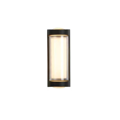 LED Outdoor Simplicity Creative Double-Headed Wall Lamp round Torch Wall Lamp Corridor Aisle Bedroom Wall Lamp