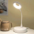 Voice Control Small Night Lamp LED Eye Protection Desk Lamp Super Bright Learning Dormitory Convenient Bedside Lamp
