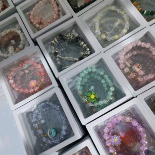 Exquisite Boxed Bracelet All Independent Box Packaging Stall Night Market Temple Fair Gifts
