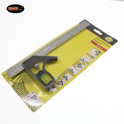 300mm Steel Ruler Multifunctional Combination Square Horizontal Movable Angle Ruler Right Angle Esquadro