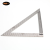 Stainless Steel Set Square High-Precision Thickened 90-Degree Woodworking Angle Ruler 45 Large Square-Foot Esquadro Aluminum Alloy Triangular Plate