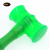 Bamboo Transparent Rubber Hammer Decoration Tool Tapping Nut Green Transparent Rubber Pvc Flooring Tool