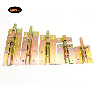 Spanish Bolt Doors and Windows Heavy-Duty Thickened Solid Core Open-Mounted Bolt Specifications Complete Factory Direct Wooden Door Iron Bolt