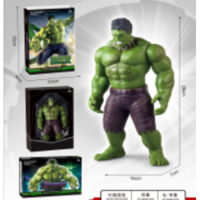 12-Inch Avengers Hand-Made Vinyl Hulk-Joint Movable
