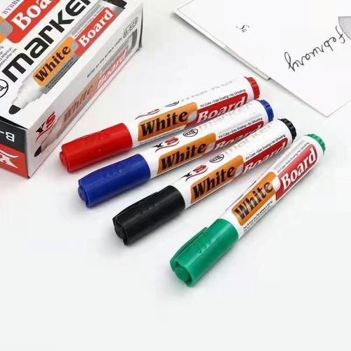 whiteboard marker erasable water-based marking pen children‘s teacher office board pen red blue black wholesale bold large capacity