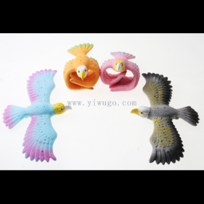 Amazon New style  eagle soft slap bracelet  toy figure decoration doll decoration gift wholesale cross-border new products  material TPR    slap on your hand