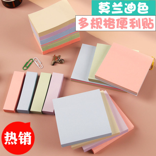 morandi sticky notes color student stationery message sticky note notes office can paste hand tear note paper wholesale