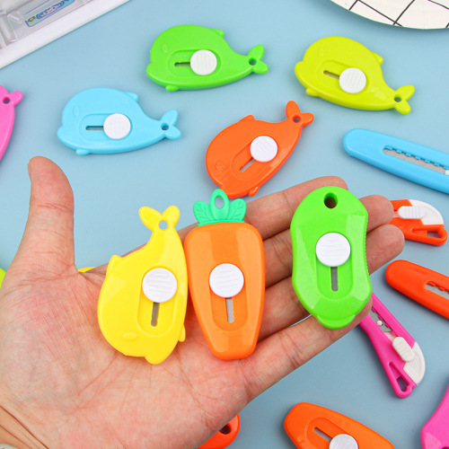 mini portable art knife small cute unpacking knife sharp office express knife express knife pencil knife