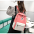2023 New Trendy Women's Bags Ad Fashion Brand Student Schoolbag Three-Piece Sports Leisure Schoolbag Large Capacity Computer Bag