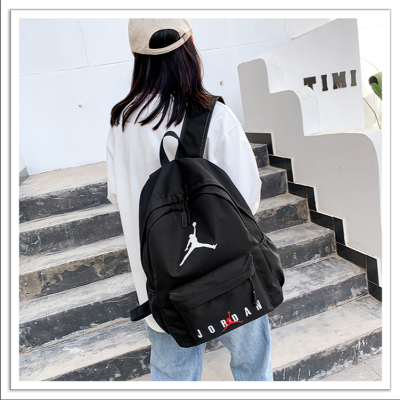 Trendy Women's Bags New Fashion Jordan Backpack Outdoor Fitness Sports Leisure Schoolbag Large Capacity Travel Bag