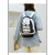 Backpack Male and Female Colleagues Large Capacity Backpack High Quality Foreign Trade Popular Style Student Schoolbag Air Cushion Trendy Brand Bag