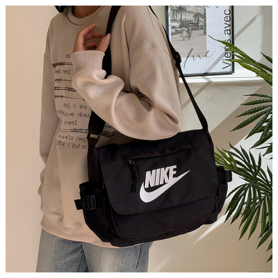 Schoolbag Men's College Student Ins Fashion Brand Large Capacity Shoulder Bag Korean Style Women's All-Match Travel Computer Bag Wang Yibo