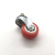 New 3-Inch Fixed Red Rubber Wheel Household Hardware Accessories