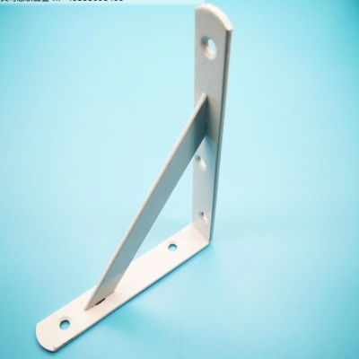 New Iron White Bracket Angle Iron Fixed Bracket Furniture Hardware Accessories