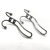 New Iron Hollow out Clothes Holder Furniture Hardware Clothes Hook Accessories