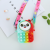 Children's Bag Popular Panda Pier Shoulder Bag Factory Direct Sales Children's Trendy Crossbody Bag Children's Day Gift