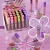 Cross-Border Foreign Trade Transparent Gold Foil Color Changing Lip Gloss Lip Lacquer Moisturizing Beauty Model Lipgloss