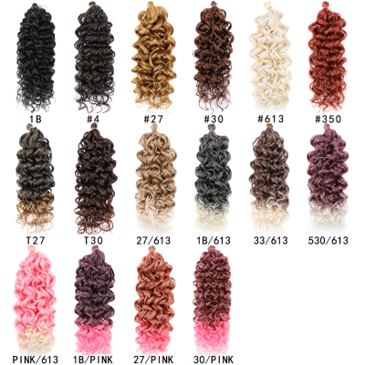 Factory Direct Sales Chemical Fiber Wig Crochet Hair African Hot Selling Crochet Hair Braided Hair Deeptwist Hawaii