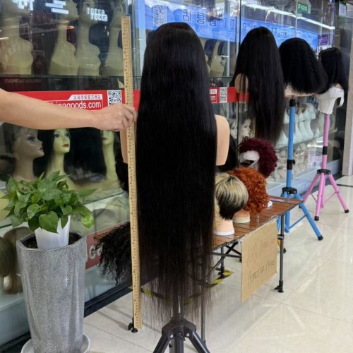 非洲热销超长40INCH  human hair 13*4lace  100%真人发直发