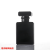 High-End Perfume Bottle 50ml100ml Black Perfume Bottle Bayonet Storage Bottle Empty Glass Bottle Flat Square Spray Bottle