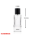Cylindrical Perfume Bottle Weighted Glass Spray Bottle 30 Ml50ml100ml Bayonet Perfume Bottle Internet Celebrity Glass Bottle