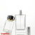 High-Grade Perfume Bottle 50ml 100ml Square Thick Bottom Glass Bottle Bayonet Storage Bottle Portable Travel Spray Bottle