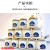 Fresh Cubilose Stewing Fish Maw Glass Sub-Bottle Sealed Cans Cooking Food Grade High Temperature Resistance Custard Fire Extinguisher Bottles Jam Jar