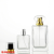 Upscale Retro Perfume Bottle 100 Ml Flat Thick Bottom Glass Bottle Bayonet Storage Bottle Press Type Spray Bottle