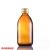 30ml Brown Oral Liquid Glass Bottle Enzyme Syrup Screw Mouth Reagent Bottle Sealed Leak Proof Lid Sub-Packaging Medicine Empty