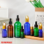 Dark Essential Oil Bottle with Scale Drop Applicator Bottle Essential Oil Liquid Bottle Plastic Cap Dropper Bottle Drop Applicator Bottle Glass Cosmetic Subpackaging Fire Extinguisher Bottles