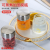 Factory Direct Sales Mini Household High Temperature Resistant Sealed Jar Glass Jam Jar Honey Bird's Nest Storage Bottle Logo