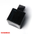 New Men's Glass Perfume Bottle Processing Black Translucent Solid Color Square 30ml Calm Elegant Bottle