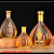 Glass Imported Wine Bottle Whiskey Bottle Home-Brewed Wine Bottle Xo Wine Bottle Liquor Wine Decanter Desktop Decoration Bottle
