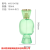 Factory Direct Sale Big Candy Creative Perfume Bottle 100ml Transparent Color Spraying Bayonet Glass Bottle Living Room Decoration