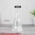 Indoor Fire-Free Aromatherapy Bottles Conical Small Mouth Vertical Bar Fragrance Fire Extinguisher Bottles Dried Flower Aromatherapy Bottles Transparent Scented Glass Bottle H