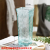 Ins Wind Net Red Glacier Glass Vase Transparent Flower Arrangement Aquatic Flowers Living Room Dining Table Home Office Ornaments