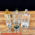 Wholesale Perfume Bottle Glass 30 50ml Square Transparent Bayonet Hydrating Spray Bottle 100ml Subpackaging Empty Bottles