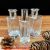 Wholesale Perfume Bottle Glass 30 50ml Square Transparent Bayonet Hydrating Spray Bottle 100ml Subpackaging Empty Bottles