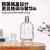 50ml New Transparent Glass Aromatherapy Perfume Sub-Bottles 100ml Bayonet round Vertical Pattern Pagoda Perfume Bottle