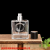 in Stock Wholesale Perfume Bottle 30ml 50ml Perfume Sprayer Square Transparent Glass Bottle Perfume Sub-Bottles