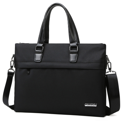 Men's Bag Wholesale Men's Oxford Cloth Handbag Business Casual Shoulder Messenger Bag Business Trip Meeting Bag Computer Bag