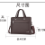 Men's New Pu Laptop Bag Briefcase Leather Business Trip File Bag Large Capacity Tablet Liner Bag